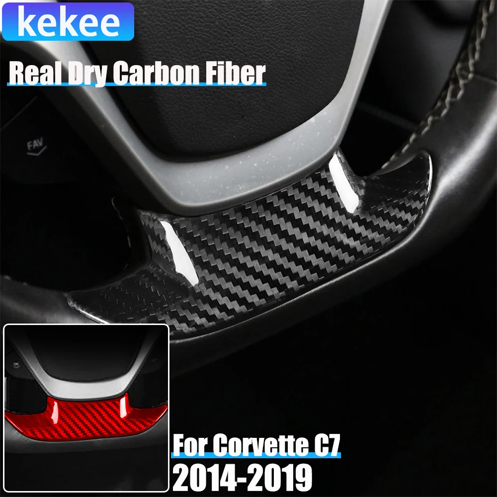 Настоящие сухие автомобильные аксессуары из углеродного волокна, накладка на руль для Chevrolet Corvette C7 2014 2015 2016 2017 2018 2019
Настоящие сухие автомобильные аксессуары из углеродного волокна, накладка на руль для Chevrolet Corvette C7 2014 2015 2016 2017 2018 2019