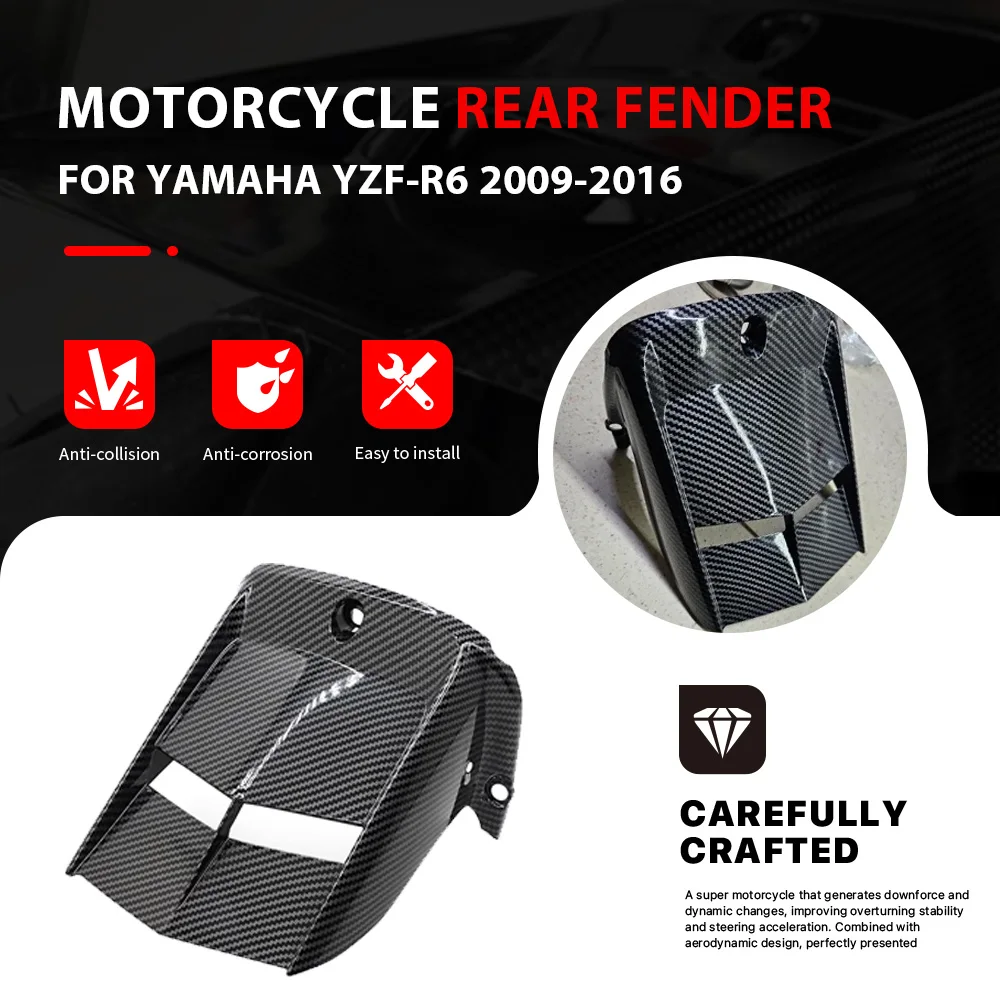 For Yamaha YZFR6 YZF-R6 YZF R6 2009 -2016 Motorcycle ABS Fairing Rear Wheel Hugger Fender Mudguard Mud Splash Guard Rear Fender
For Yamaha YZFR6 YZF-R6 YZF R6 2009 -2016 Motorcycle ABS Fairing Rear Wheel Hugger Fender Mudguard Mud Splash Guard Rear Fender