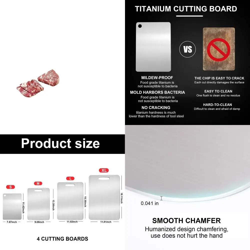 Набор титановых кухонных разделочных досок 2026 — чистый, нетоксичный, двусторонний, легко чистится, 3 размера
Набор титановых кухонных разделочных досок 2026 — чистый, нетоксичный, двусторонний, легко чистится, 3 размера