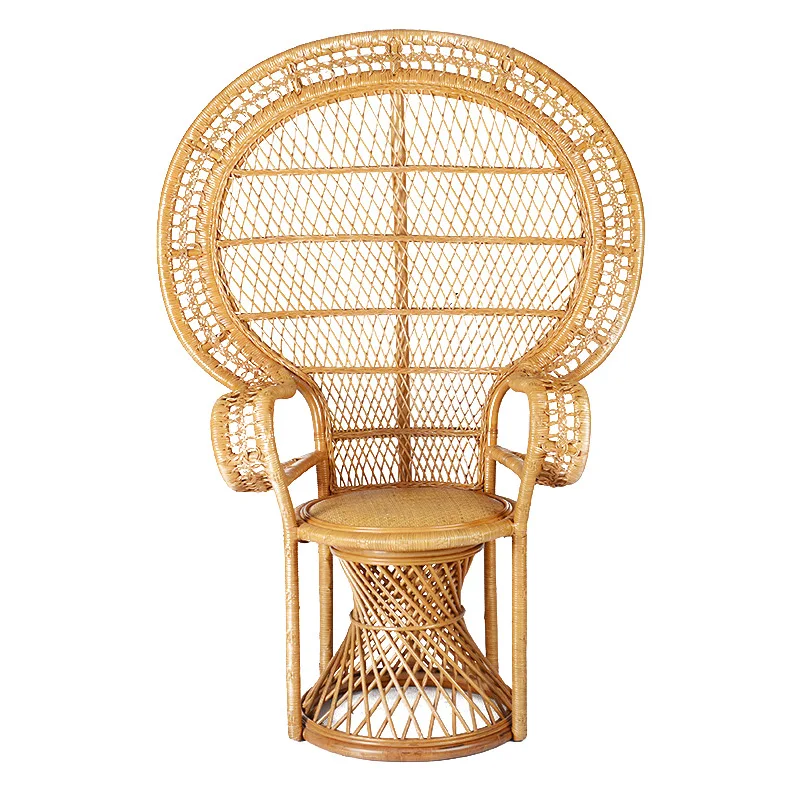 Rattan chair for leisure, home high-backed rattan chair, living room rattan chair, single seat
Rattan chair for leisure, home high-backed rattan chair, living room rattan chair, single seat
