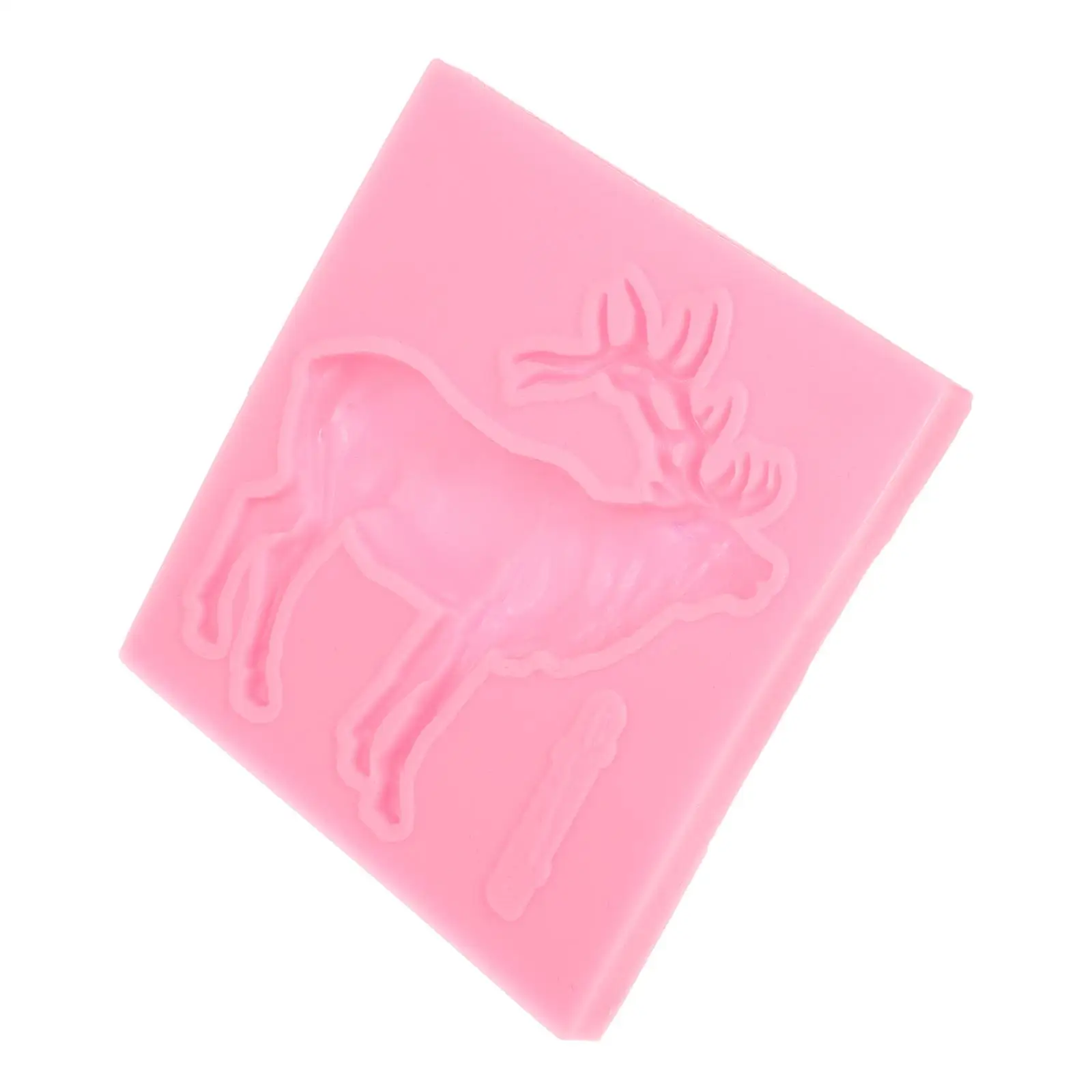 Silicone Cake Deer Shape Non Toxic Tasteless Baking Molds for Fondant Mold DIY Party Christmas Fondant Chocolate
Silicone Cake Deer Shape Non Toxic Tasteless Baking Molds for Fondant Mold DIY Party Christmas Fondant Chocolate