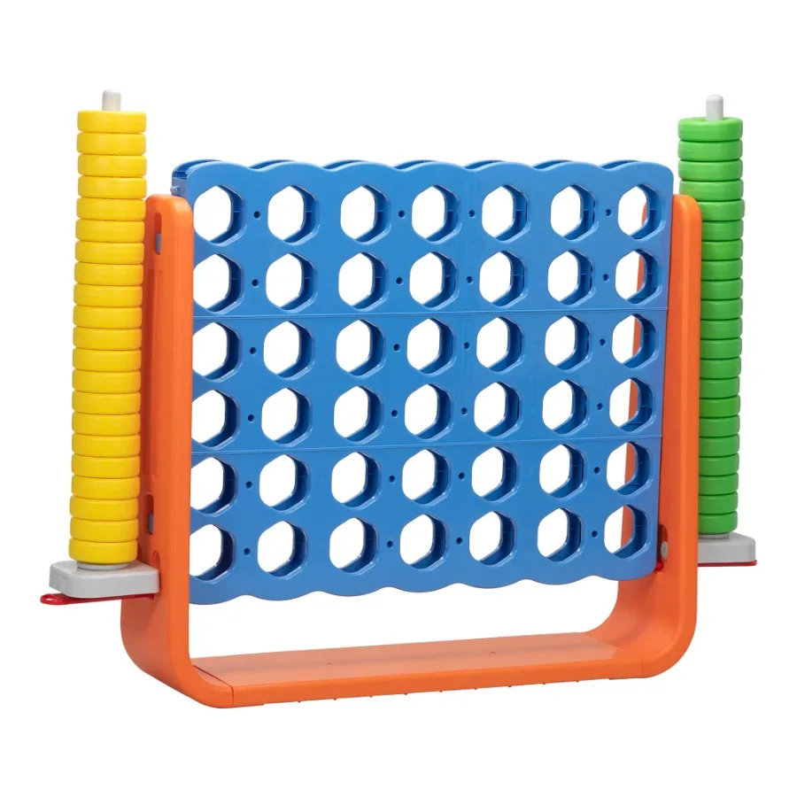 Giant 4 In a Row Game Set Outdoor Indoor Game Adults Intelligent Toy Orange Blue
Giant 4 In a Row Game Set Outdoor Indoor Game Adults Intelligent Toy Orange Blue