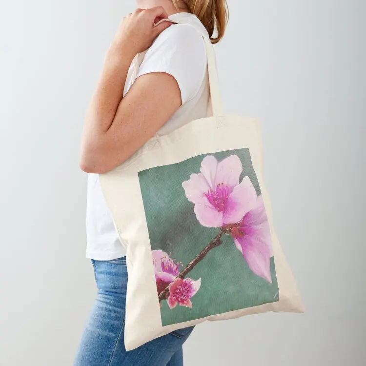 Peach flower. Tote Bag tote bags men large size bags canvas shopping bag custom bags
Peach flower. Tote Bag tote bags men large size bags canvas shopping bag custom bags