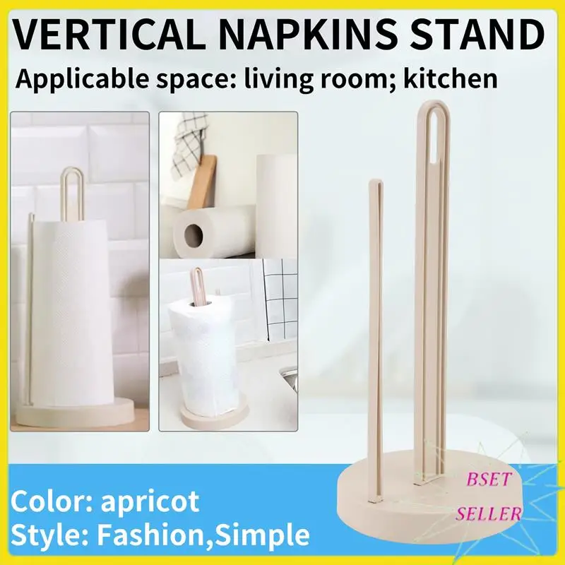 A010 Toilet Kitchen Paper Towel Roller Tissue Holder Plastic Rack Desktop Floor Vertical Napkins Stand Bathroom Storage
A010 Toilet Kitchen Paper Towel Roller Tissue Holder Plastic Rack Desktop Floor Vertical Napkins Stand Bathroom Storage