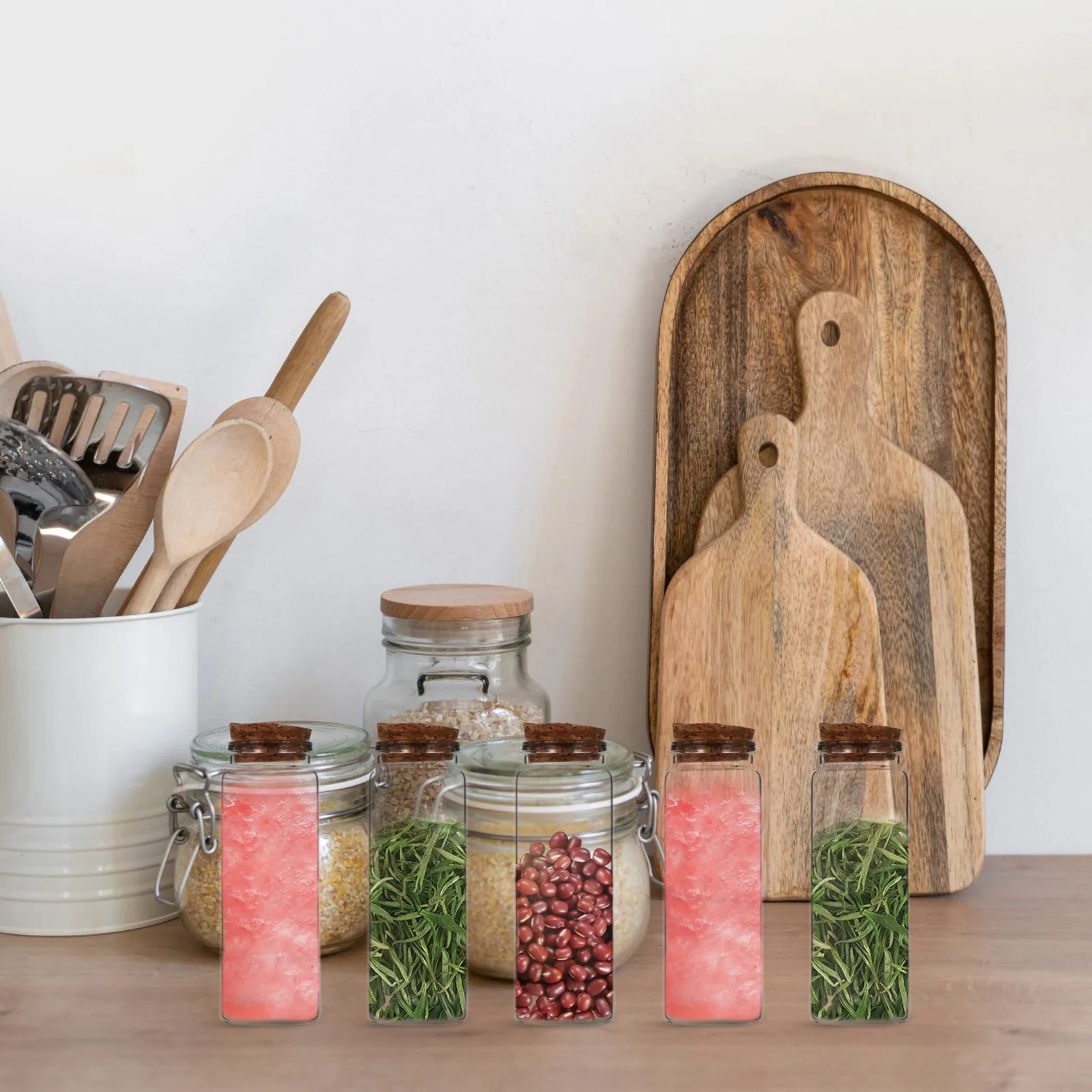10pcs Glass Storage Bottle High Borosilicate Wood Lid Containers Transparent Jars Tea Leaf Snack Storage Kitchen Bar Stable
10pcs Glass Storage Bottle High Borosilicate Wood Lid Containers Transparent Jars Tea Leaf Snack Storage Kitchen Bar Stable