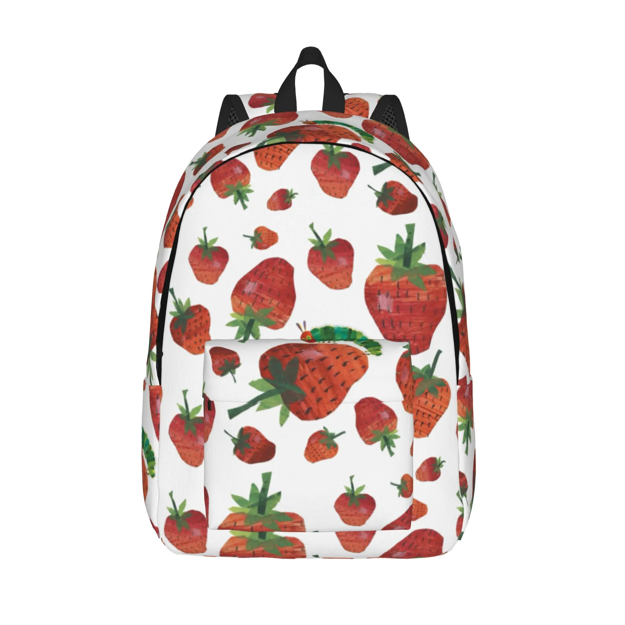 Very Hungry Caterpillars Strawberry Backpack for Men Women Student Business Daypack Cartoon Book College Shoulder Bag Outdoor
Very Hungry Caterpillars Strawberry Backpack for Men Women Student Business Daypack Cartoon Book College Shoulder Bag Outdoor