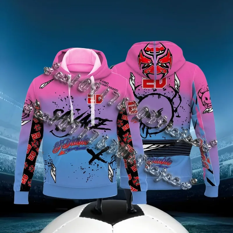 Latest Motorcycle Race No. 20 Driver Fabio Quartararo Creative Hoodie for Extreme Sports Track Enthusiasts Fans Fashion Hoodie
Latest Motorcycle Race No. 20 Driver Fabio Quartararo Creative Hoodie for Extreme Sports Track Enthusiasts Fans Fashion Hoodie