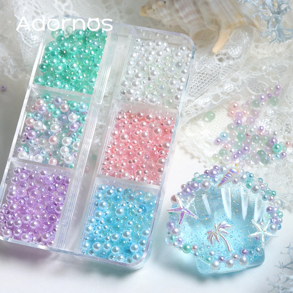 Pastel Iridescent Glitter Pearls Glass Beads Kit Resin Art Accessories Summer Resin Shaker Fillers DIY Jewelry Making Supplies
Pastel Iridescent Glitter Pearls Glass Beads Kit Resin Art Accessories Summer Resin Shaker Fillers DIY Jewelry Making Supplies