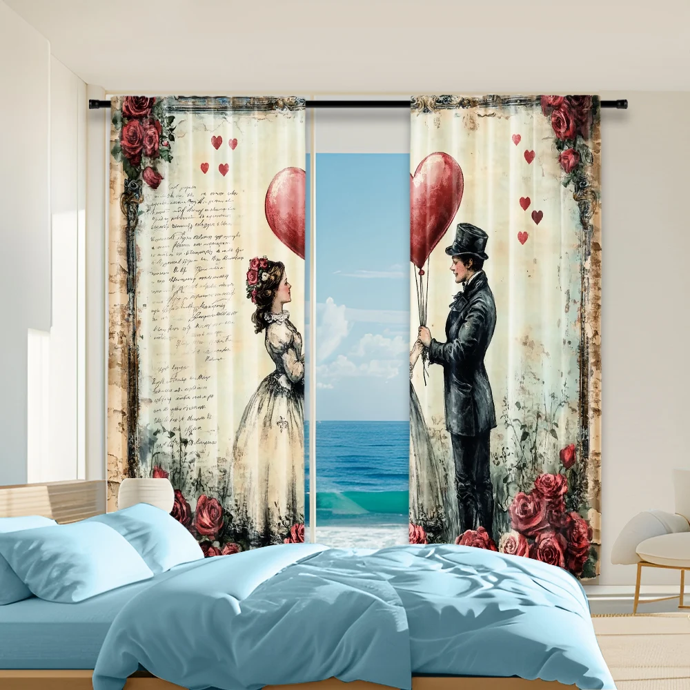 2 pcs, versatile polyester transparent curtains for home decoration Valentine's Day80 for use in bedrooms and living rooms
2 pcs, versatile polyester transparent curtains for home decoration Valentine's Day80 for use in bedrooms and living rooms