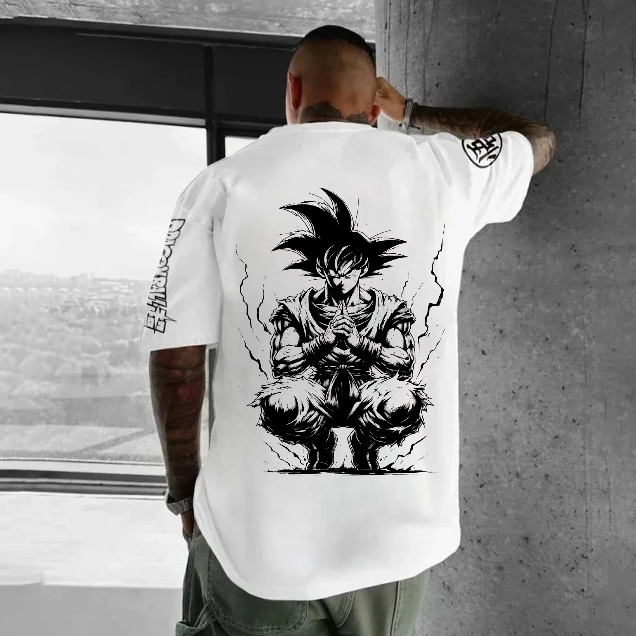 Dragon Ball Japanese Anime Printed Men T-Shirt Majin Buu Men's Clothing Harajuku Short Sleeve Goku T-shirt 2026 Summer Clothing
Dragon Ball Japanese Anime Printed Men T-Shirt Majin Buu Men's Clothing Harajuku Short Sleeve Goku T-shirt 2026 Summer Clothing