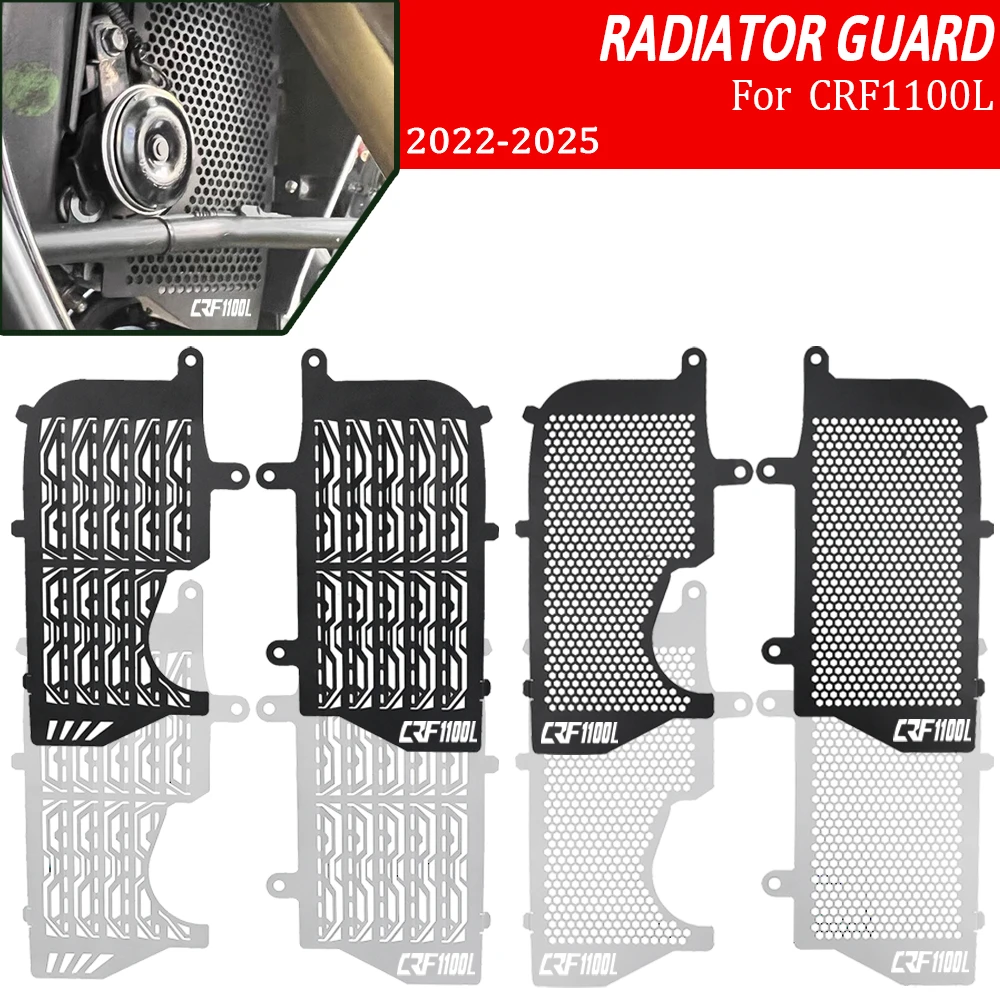 Radiator Grille Guard Grill Cover Protector Protection Motorcycle For Honda CRF1100L Africa Twin CRF 1100 L adventure ADV 20-25
Radiator Grille Guard Grill Cover Protector Protection Motorcycle For Honda CRF1100L Africa Twin CRF 1100 L adventure ADV 20-25