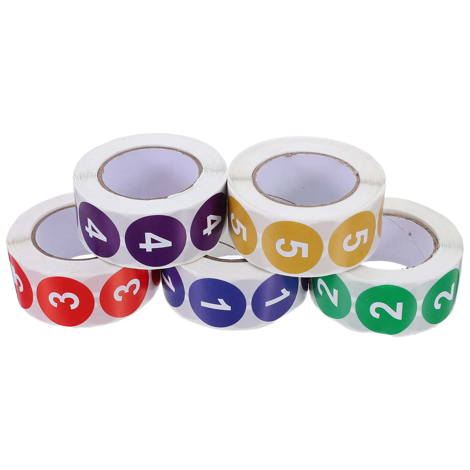 2500Pcs Self-Adhesive Small Round Number Stickers Colorful Bold Digits for Office Warehouse Classroom Inventory Management
2500Pcs Self-Adhesive Small Round Number Stickers Colorful Bold Digits for Office Warehouse Classroom Inventory Management