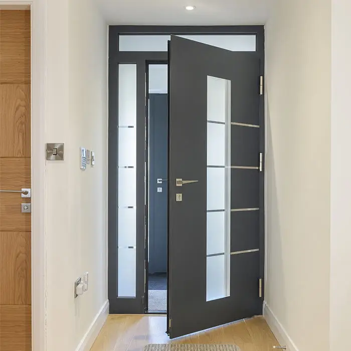 High Quality Apartment Manual Aluminum Entrance Door Fire Prevention Theft Prevention Sturdy Hinged Doors Soundproof Front Doors
High Quality Apartment Manual Aluminum Entrance Door Fire Prevention Theft Prevention Sturdy Hinged Doors Soundproof Front Doors