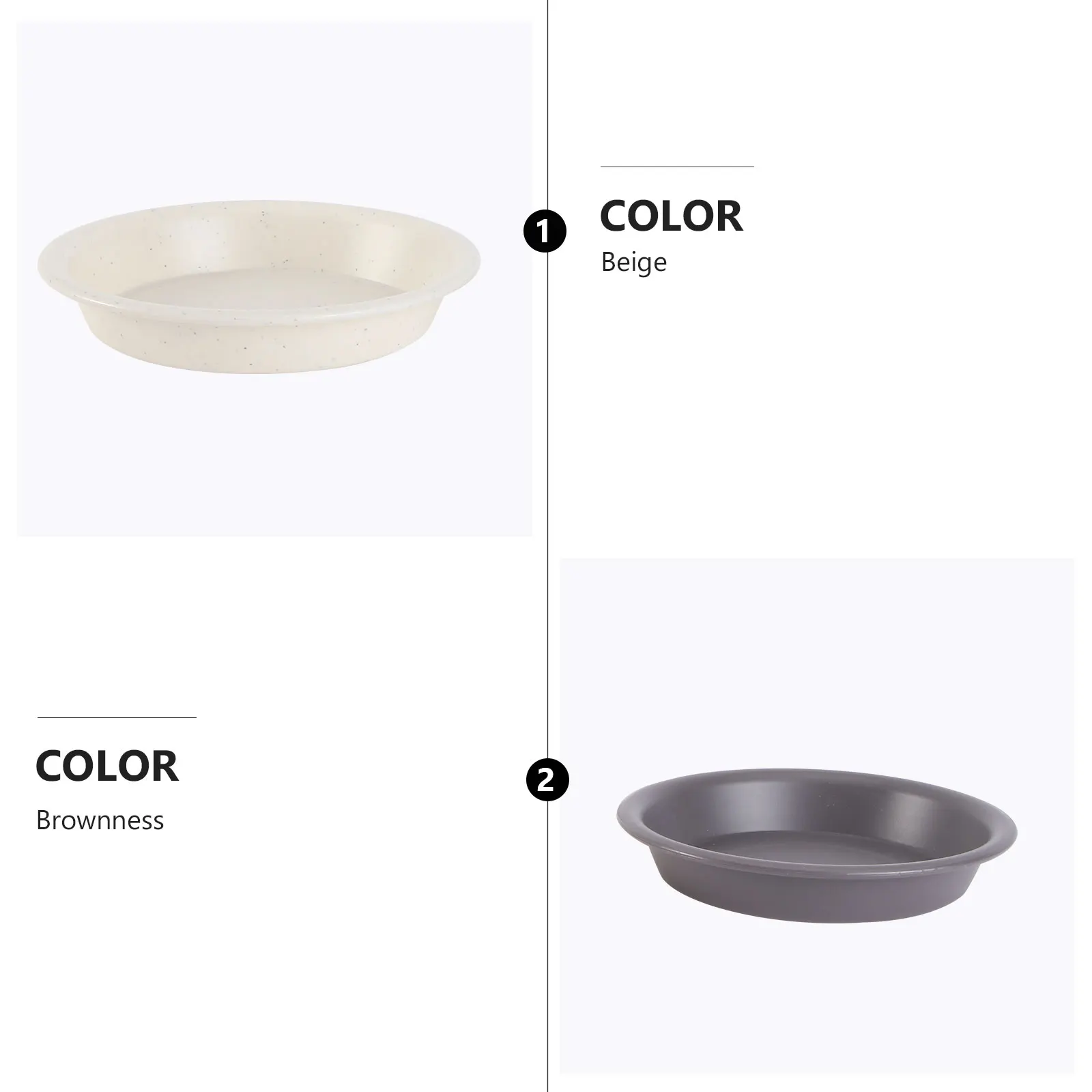 6pcs Thickened Plastic Flower Pot Trays Bonsai Base Tray Gardening Water Pots Balcony Plant Trays Durable Pp Material No Spill
6pcs Thickened Plastic Flower Pot Trays Bonsai Base Tray Gardening Water Pots Balcony Plant Trays Durable Pp Material No Spill