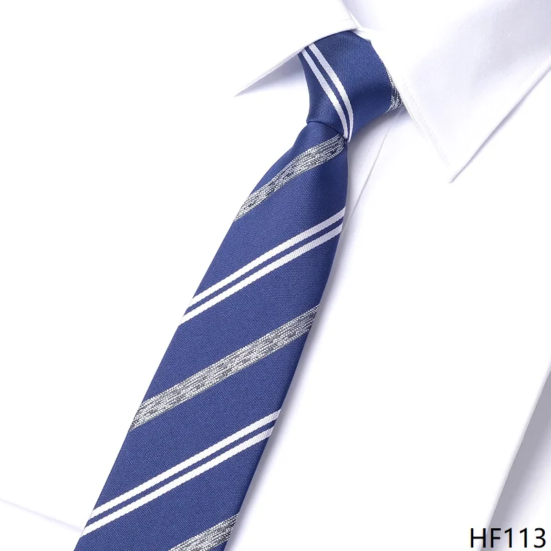 High Quality Blue Striped Pattern Necktie For Men's Business Banquet Shirt Accessories 6CM Narrow Version Handmade Knotted Tie
High Quality Blue Striped Pattern Necktie For Men's Business Banquet Shirt Accessories 6CM Narrow Version Handmade Knotted Tie