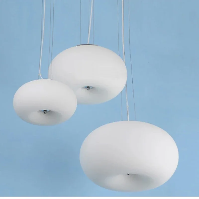 Donut Milk White Glass Pendant Lamp Apple Doughnut Suspension Light Hotel Bar Cafe Loft Hanging Ceiling Chandelier
Donut Milk White Glass Pendant Lamp Apple Doughnut Suspension Light Hotel Bar Cafe Loft Hanging Ceiling Chandelier