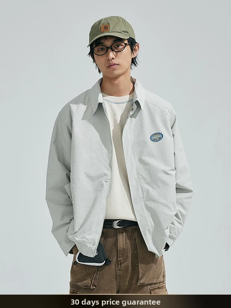 Trendy American Brand Double-Sided Wear Plaid Splicing Long Sve Collar Jaet Autumn College Sle Couple's Cheered Patc...
Trendy American Brand Double-Sided Wear Plaid Splicing Long Sve Collar Jaet Autumn College Sle Couple's Cheered Patc...