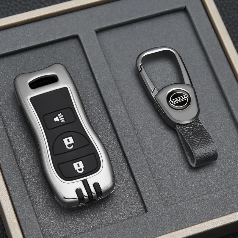 Suitable for Nissan's old Xuan Yi key protection case, X-Trail Qida Sunshine Liwei NV200 car key bag, metal shell buckle
Suitable for Nissan's old Xuan Yi key protection case, X-Trail Qida Sunshine Liwei NV200 car key bag, metal shell buckle