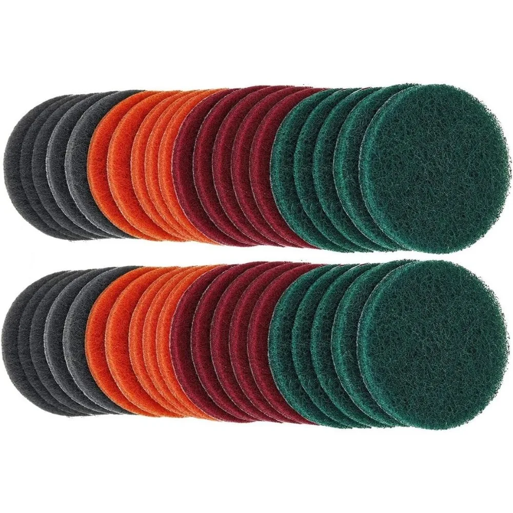 40PCS 3 inch Scrub Pads Headlight Restoration Kit VÉZAAR Scouring Pad Hook and Loop Car Hub Cleaning Auto Painting Polishing San
40PCS 3 inch Scrub Pads Headlight Restoration Kit VÉZAAR Scouring Pad Hook and Loop Car Hub Cleaning Auto Painting Polishing San