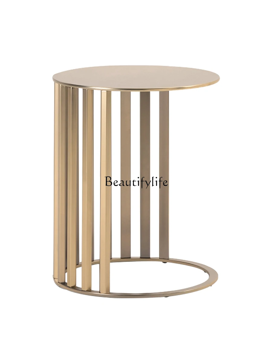 Italian Style Light Luxury Sofa Side Table Simple Modern Side Table Light Luxury Creative Stainless Steel
Italian Style Light Luxury Sofa Side Table Simple Modern Side Table Light Luxury Creative Stainless Steel