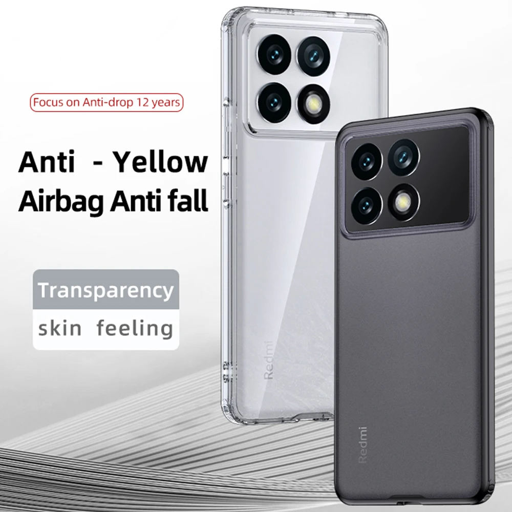 Матовый прозрачный чехол для телефона Poco F6 F5 Pro F7, ультрамягкий силиконовый бампер из ТПУ, противоударный, не желтеющий, задняя крышка, чехлы
Матовый прозрачный чехол для телефона Poco F6 F5 Pro F7, ультрамягкий силиконовый бампер из ТПУ, противоударный, не желтеющий, задняя крышка, чехлы