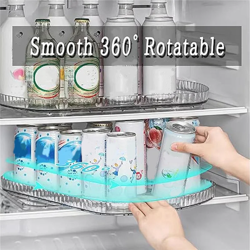 2Pcs Plastics Turntable Storage Rack Is Suitable For Refrigerators, Kitchens, Cabinets, Dining Tables And Refrigerators
2Pcs Plastics Turntable Storage Rack Is Suitable For Refrigerators, Kitchens, Cabinets, Dining Tables And Refrigerators
