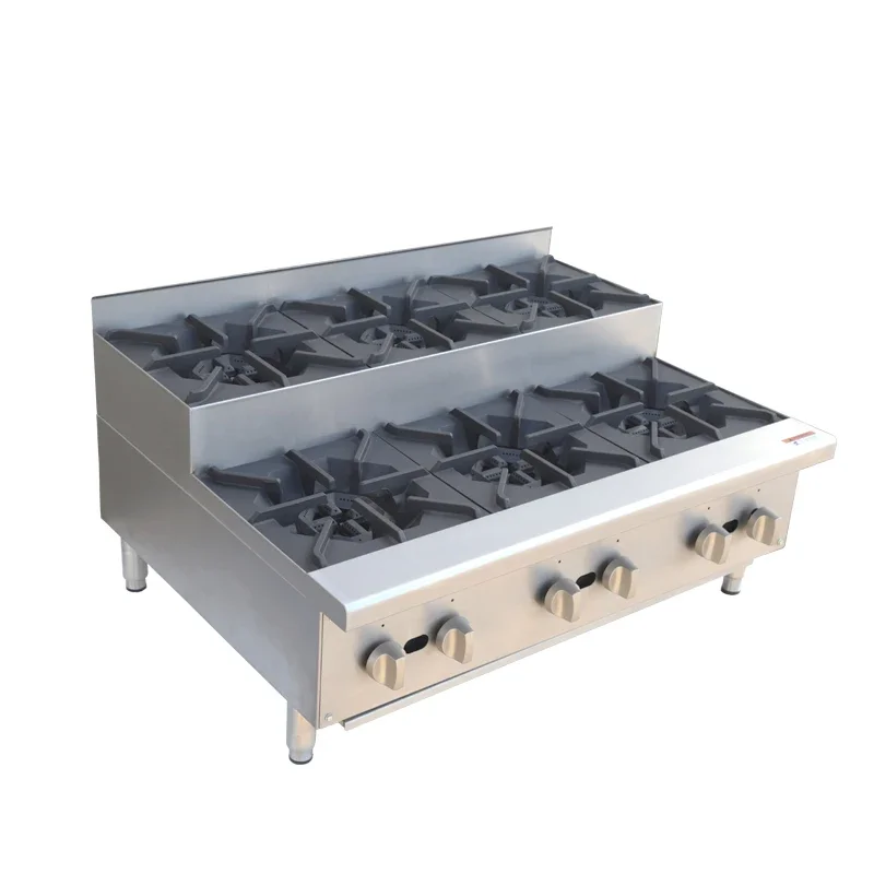 36 Inch 6 burner Hot Plate Stainless Steel Gas Burners Table Top Commercial Gas Cooking Stoves hotel kitchen equipment
36 Inch 6 burner Hot Plate Stainless Steel Gas Burners Table Top Commercial Gas Cooking Stoves hotel kitchen equipment