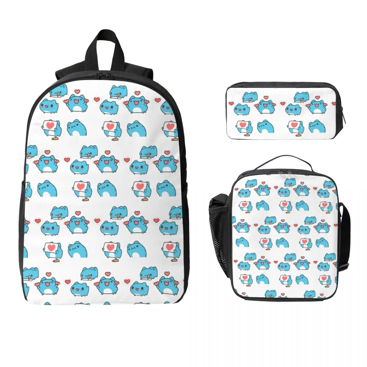 Comic Cat Bugcat Capoo Bug Cat Backpack Boys Girls BookBag School Bag Computer Shoulder Bags 3ps Insulated Lunch Bag Pencil Case
Comic Cat Bugcat Capoo Bug Cat Backpack Boys Girls BookBag School Bag Computer Shoulder Bags 3ps Insulated Lunch Bag Pencil Case