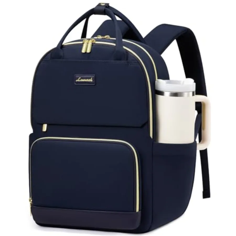Laptop Backpack for Women with Giant Tumbler Holder Pocket, Travel Work Backpack Purse for Teacher Nurse, Waterproof College Bo
Laptop Backpack for Women with Giant Tumbler Holder Pocket, Travel Work Backpack Purse for Teacher Nurse, Waterproof College Bo