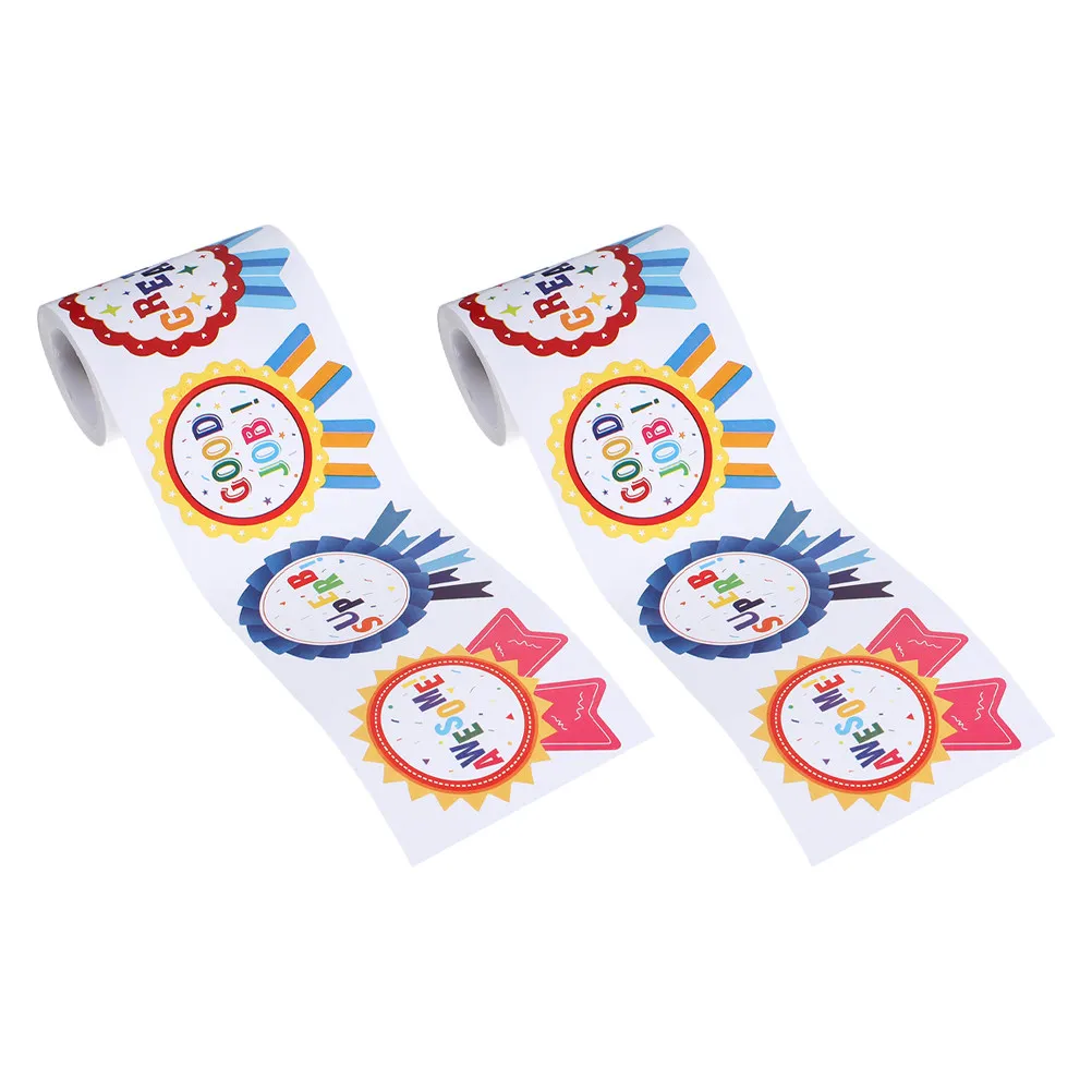 2 Rolls Childrens Reward Stickers Fun Vibrant Badge Decals for Teachers Students Self Adhesive Encouragement Stickers Education
2 Rolls Childrens Reward Stickers Fun Vibrant Badge Decals for Teachers Students Self Adhesive Encouragement Stickers Education