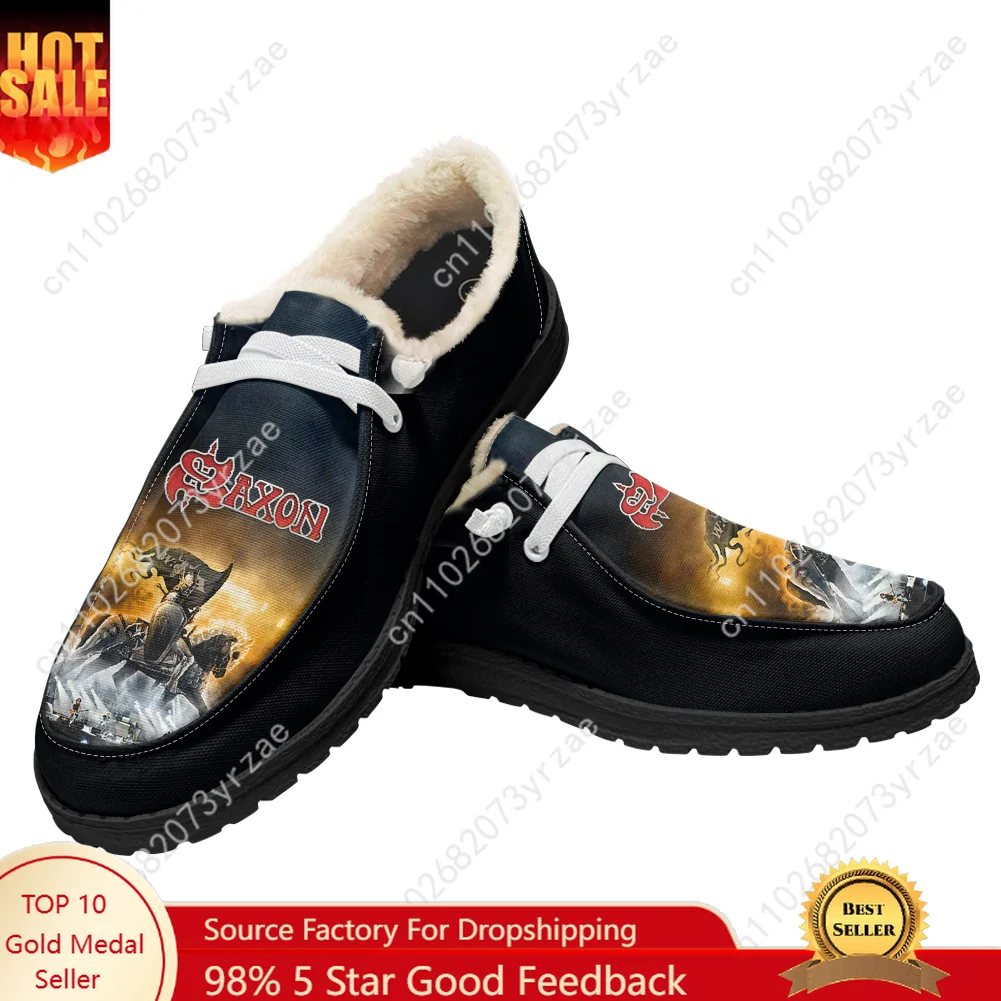 Saxon Band Velvet Flat Shoes Mens Womens Warm Casual Shoe Indoor Outdoor Light Shoes Fashion Image Text Custom Made Couple Shoes
Saxon Band Velvet Flat Shoes Mens Womens Warm Casual Shoe Indoor Outdoor Light Shoes Fashion Image Text Custom Made Couple Shoes