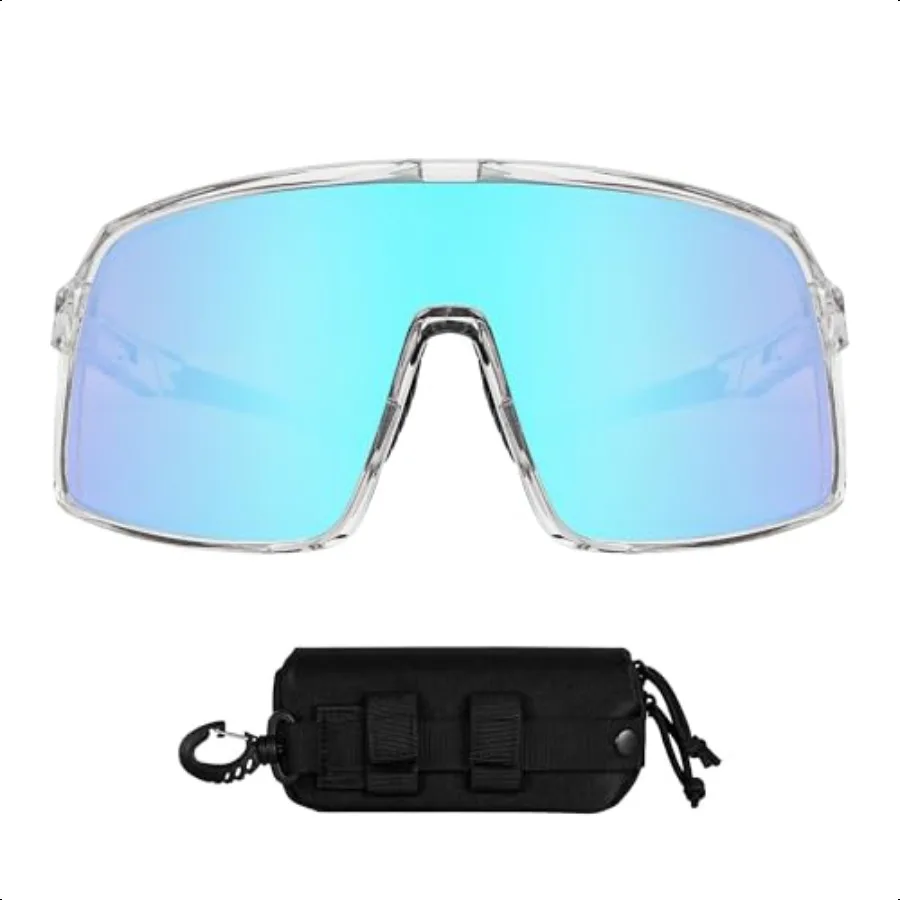 Futuristic Wraparound Sports Sunglasses UV400 REVO Mirror Lens UltraLight TR90 Full Frame Adjustable Nose Pads AntiSlip Arms Cy
Futuristic Wraparound Sports Sunglasses UV400 REVO Mirror Lens UltraLight TR90 Full Frame Adjustable Nose Pads AntiSlip Arms Cy