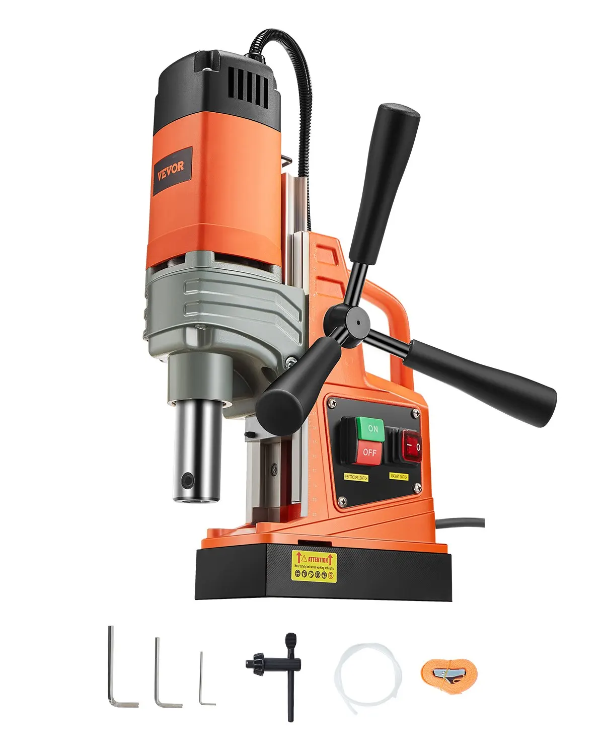 VEVOR Magnetic Drill 1550W Portable Electric Mag Drill Press with Variable Speed, Drilling Machine for any Surface Home
VEVOR Magnetic Drill 1550W Portable Electric Mag Drill Press with Variable Speed, Drilling Machine for any Surface Home