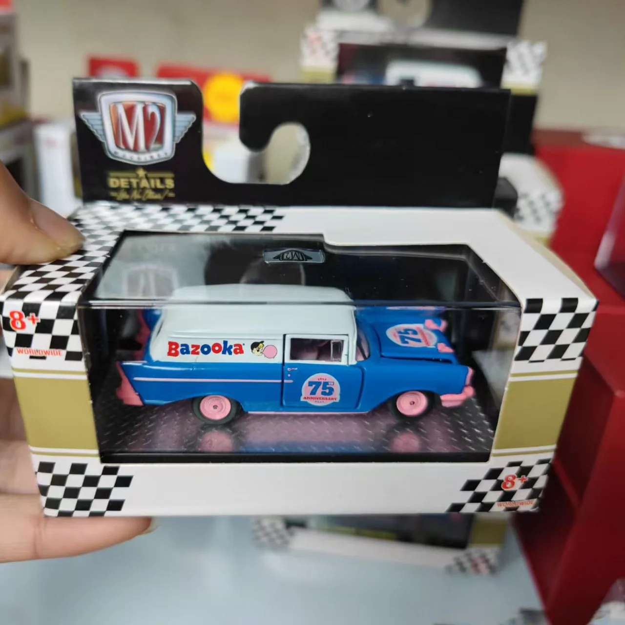 Литая под давлением модель автомобиля из сплава M2 в масштабе 1/64
Литая под давлением модель автомобиля из сплава M2 в масштабе 1/64