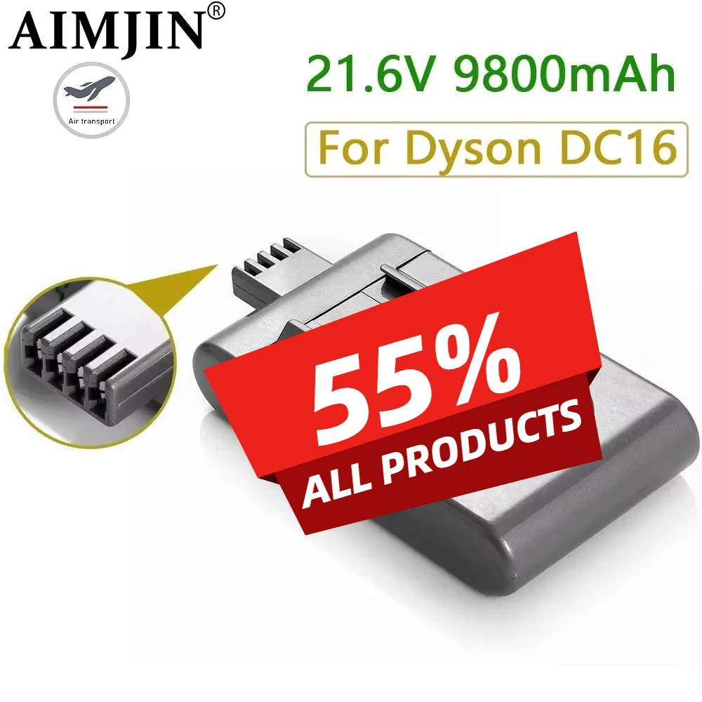 Литий-ионный аккумулятор 21.6V для пылесоса Dyson DC16 DC12 12097 BP01 912433-01 L50, замена батареи
Литий-ионный аккумулятор 21.6V для пылесоса Dyson DC16 DC12 12097 BP01 912433-01 L50, замена батареи