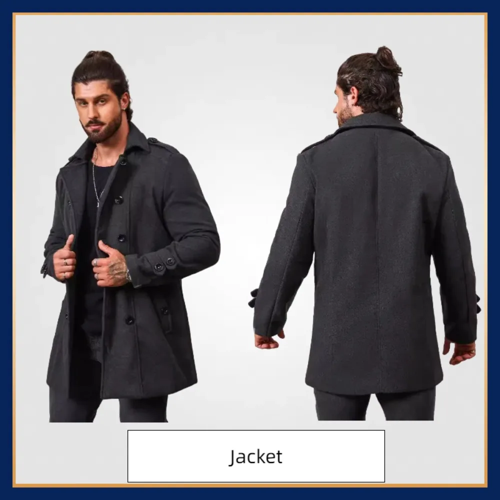 Мужская осенне-зимняя куртка 2025 года — европейская и американская модная однотонная верхняя одежда
Мужская осенне-зимняя куртка 2025 года — европейская и американская модная однотонная верхняя одежда