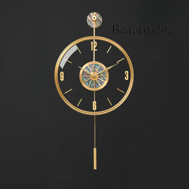 N Bylure Modern Light Luxury Transparent Wall Clock Living Room Home Wall-Mounted Clock Simple Mute High-End Quartz
N Bylure Modern Light Luxury Transparent Wall Clock Living Room Home Wall-Mounted Clock Simple Mute High-End Quartz