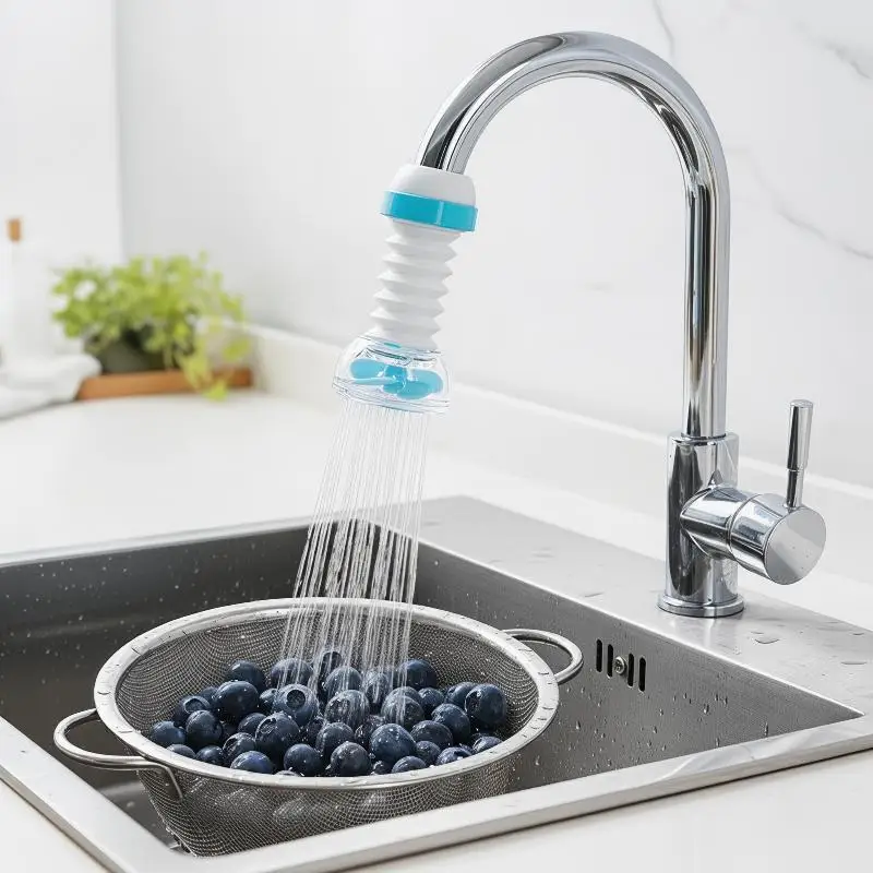 360° Rotatable Telescopic Tap Water Filter Sprinkler Anti-Splash Faucet Nozzle Water Saver Can
360° Rotatable Telescopic Tap Water Filter Sprinkler Anti-Splash Faucet Nozzle Water Saver Can