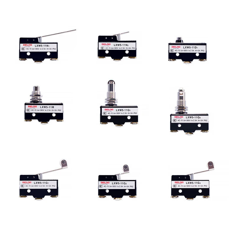 Travel limit switch LXW5-11 series micro action 380v 2.5A(AC)/0.3A(DC) 100VA(AC)/10W(DC))
Travel limit switch LXW5-11 series micro action 380v 2.5A(AC)/0.3A(DC) 100VA(AC)/10W(DC))