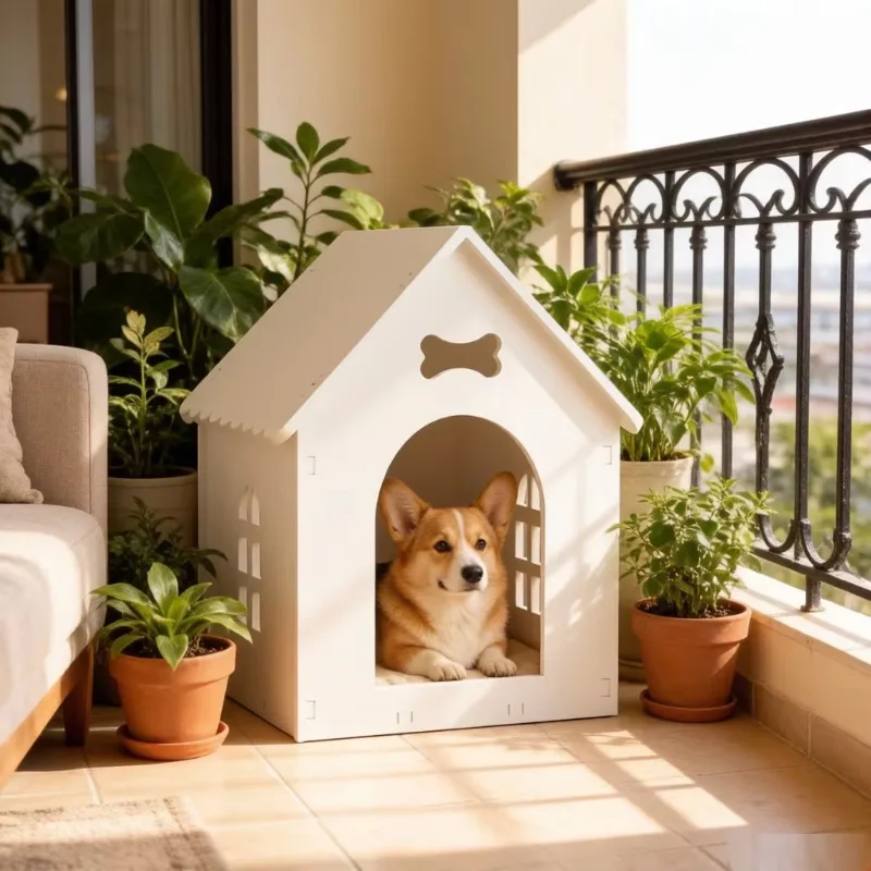 Environmentally Friendly PVC Material Modern Indoor Dog Kennel for Breathable Ventilation Villa Durable Easy Clean Living
Environmentally Friendly PVC Material Modern Indoor Dog Kennel for Breathable Ventilation Villa Durable Easy Clean Living