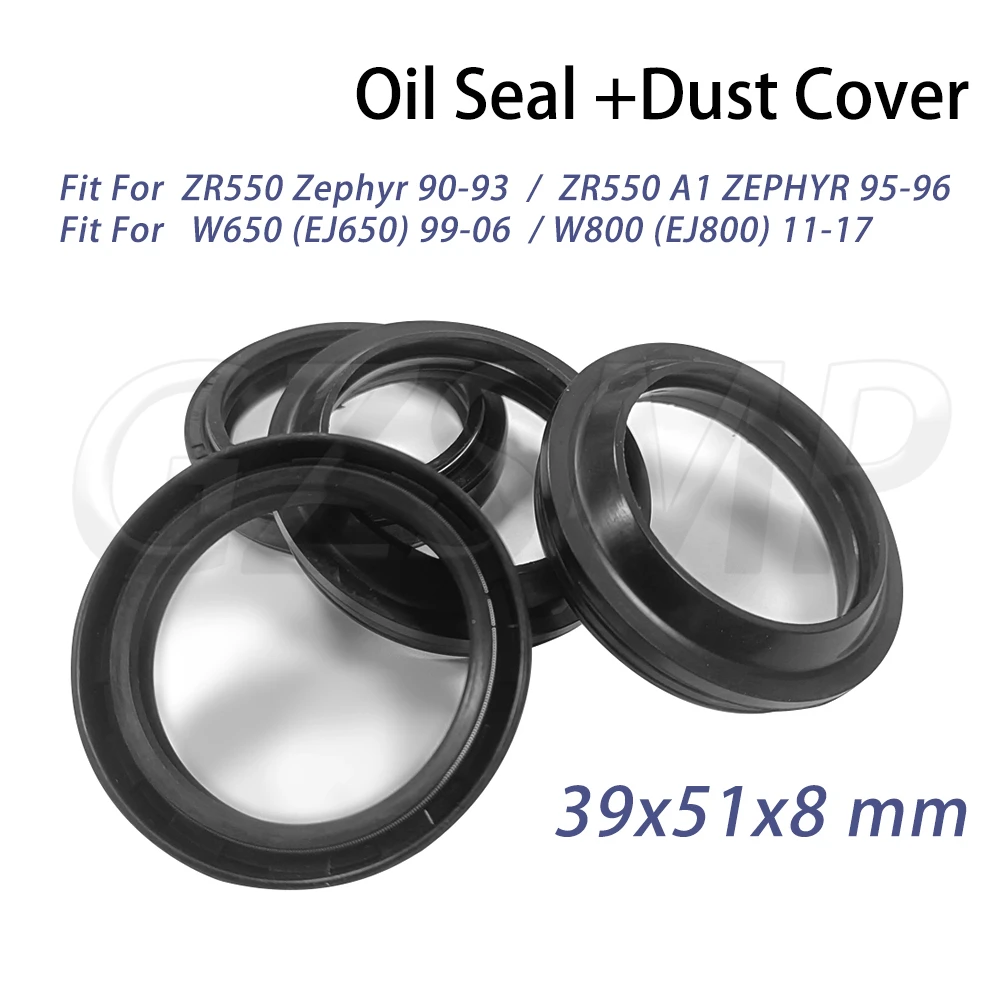 Motorcycle Front Fork Damper Oil Seal Dust seal 41x53x8 fit For Kawasaki ZR550 Zephyr 90-93 ZR550 A1 ZEPHYR W650 W800
Motorcycle Front Fork Damper Oil Seal Dust seal 41x53x8 fit For Kawasaki ZR550 Zephyr 90-93 ZR550 A1 ZEPHYR W650 W800