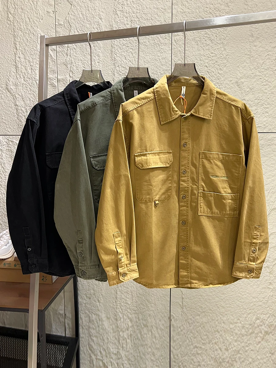 Men's Casual Cotton Plaid Long Sleeve Shirt Fashionable Urban Style Comfortable Breathable Loose Fit Pure Color Workwear Pock...
Men's Casual Cotton Plaid Long Sleeve Shirt Fashionable Urban Style Comfortable Breathable Loose Fit Pure Color Workwear Pock...