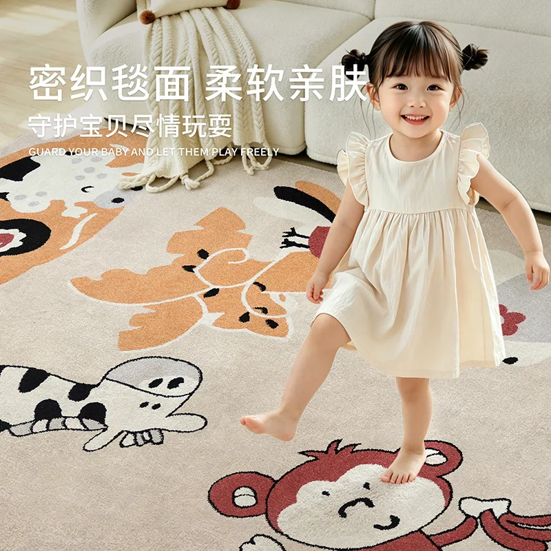 Children's Glue-Free Waterproof Cartoon Crawling Mat for Living Room & Bedroom
Children's Glue-Free Waterproof Cartoon Crawling Mat for Living Room & Bedroom