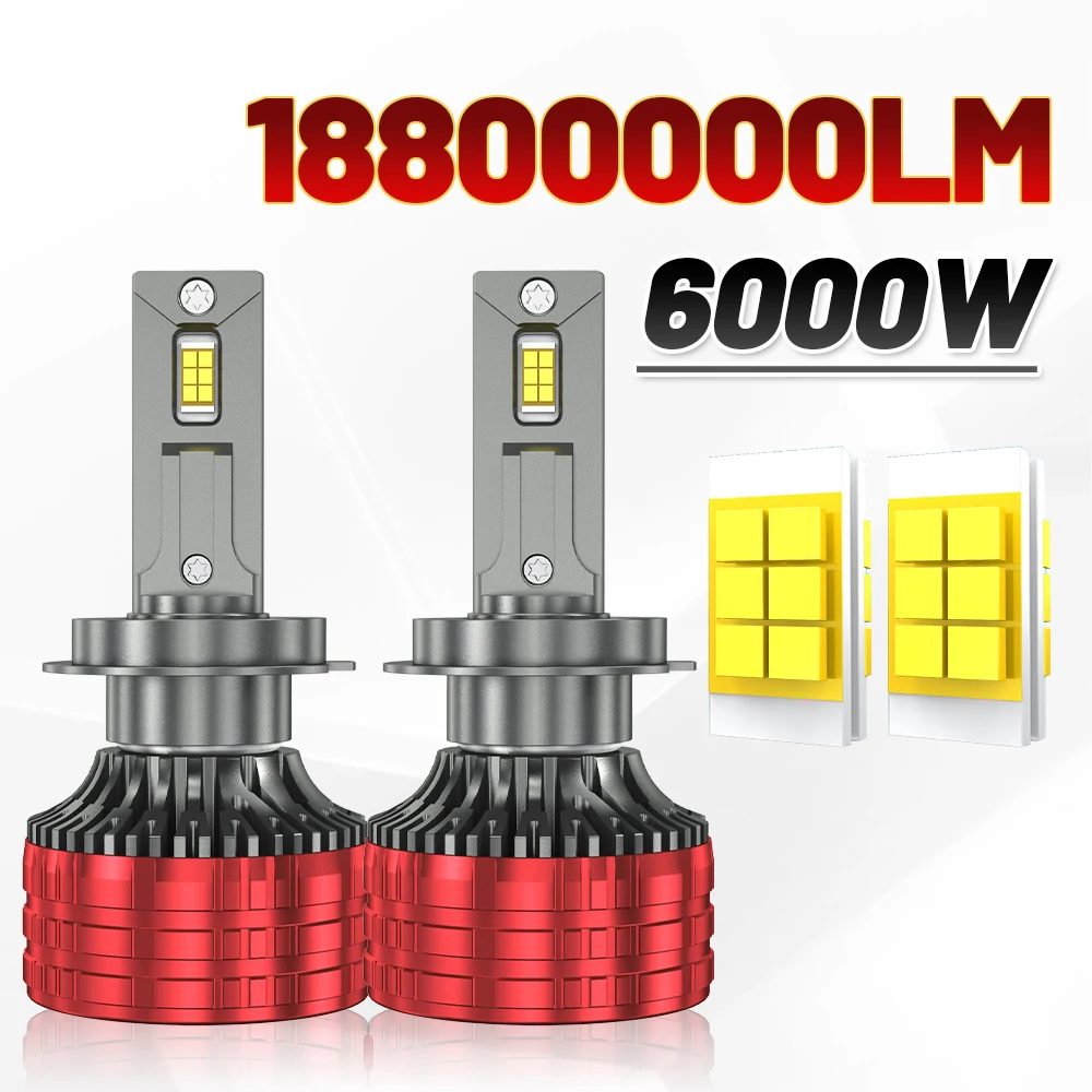 H11 H7 H4 LED Headlights Canbus 18800000LM 6000W Super Bright H1 HB3 9005 HB4 9006 9012 HIR2 9007 H13 H27 Turbo Fog Lamps 12V
H11 H7 H4 LED Headlights Canbus 18800000LM 6000W Super Bright H1 HB3 9005 HB4 9006 9012 HIR2 9007 H13 H27 Turbo Fog Lamps 12V