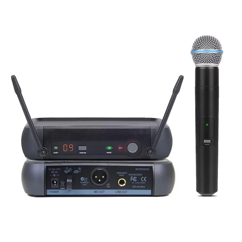 PGX4 Wireless Microphone and PGX24/BETA58A for Wireless Microphone
PGX4 Wireless Microphone and PGX24/BETA58A for Wireless Microphone