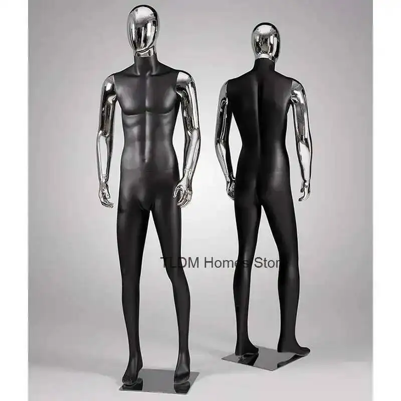 Men's Full Body for Silver Mannequins Light Mannequins Luxury Mannequins FRP for Display Windows Creative Clothing Store Modern
Men's Full Body for Silver Mannequins Light Mannequins Luxury Mannequins FRP for Display Windows Creative Clothing Store Modern