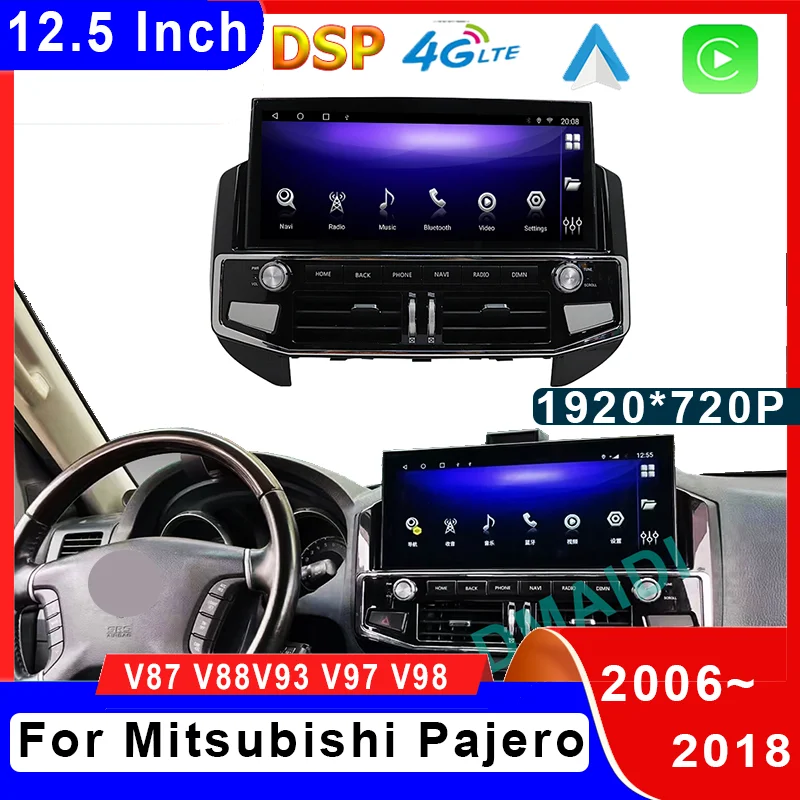 Автомагнитола на Android 10 для Mitsubishi Pajero 2006-2018, V87, V88, V93, V97, V98, GPS-навигация, мультимедийный плеер с сенсорным экраном
Автомагнитола на Android 10 для Mitsubishi Pajero 2006-2018, V87, V88, V93, V97, V98, GPS-навигация, мультимедийный плеер с сенсорным экраном