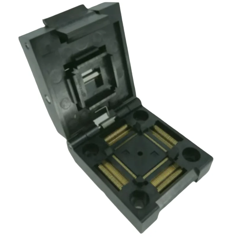 BAAR-FPQ-100-0.5-03 QFP100 TQFP100 Сиденье для программирования Тестовое сиденье для сжигания LQFP100
BAAR-FPQ-100-0.5-03 QFP100 TQFP100 Сиденье для программирования Тестовое сиденье для сжигания LQFP100