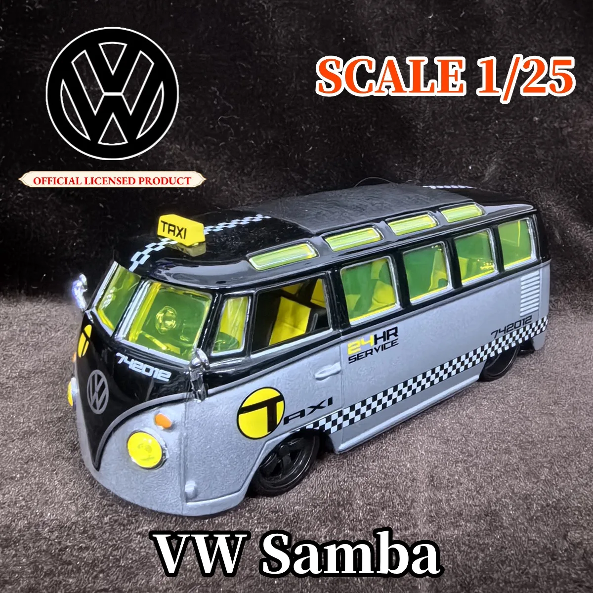 Limited Bburago 1:25 Scale VW Samba T1 Transporter Bus Car Model, Luxury Vehicle Miniature Replica Figure Kid Xmas Gift Toy
Limited Bburago 1:25 Scale VW Samba T1 Transporter Bus Car Model, Luxury Vehicle Miniature Replica Figure Kid Xmas Gift Toy