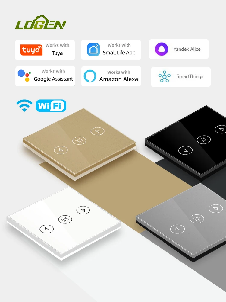 Настенный диммер Wi-Fi Smart Life Голосовое управление Alexa Google Home Alice 220 В Нужен нейтральный Tuya EU Сенсорный диммер
Настенный диммер Wi-Fi Smart Life Голосовое управление Alexa Google Home Alice 220 В Нужен нейтральный Tuya EU Сенсорный диммер